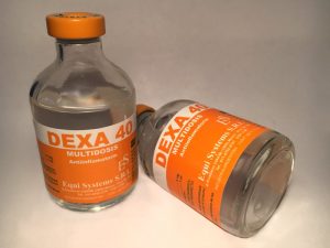 Dexa 40, Dexa 40 50ml injection, buy dexa 40 online, best buy dexa 40, Dexa ( ديكساميثازون), Moderate dose : 0,1 to 0,4% (or 1 to 4mg/ml) , antiinflamatory, dexa, dexa-40, dexamethasone, diuretic, edema, equisystems, painkiller, ديكساميثازون,