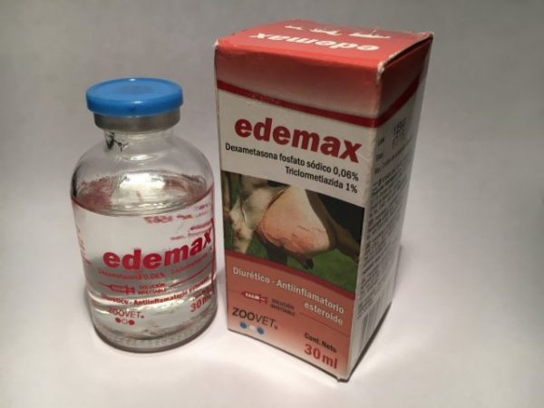 Edemax 30ml, Edemax 30ml injection, Buy Edemax 30ml online, Edemax veterinary injection, Anti-inflammatories & Pain Relievers (مسكن للآلام), Dexa ( ديكساميثازون), Diuretics, Low dose (Less than 0.1% or 1mg/ml), Most Popular (مهم), Percentage, Supplemented or Additives, With Diuretic , anti-inflammatory, camel, corticosteroid, dexa, diuretic, edemax, endurance, energy, horse, oxygen, pain reliever, power, speed, stamina, stimulant, Trichlormetiazide, zoovet,
