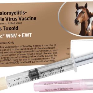 Equi-Jec WNV + EWT, Equi-Jec WNV + EWT (West Nile + 2-way Sleeping Sickness + Tet) Equine Vaccine, Equi-Jec WNV + EWT for Animal Use, Equi-Jec WNV + EWT (WNV + EEE WEE Tetanus) Vaccine , Equi-Jec WNV + EWT 4-way vaccine, Equi-Jec WNV Plus EWT Equine Vaccine Single Dose, Equi jec wnv ewt price, Equi jec wnv ewt cost equi-jec 6, west nile innovator + ewt, vetera ewt + wnv, horse vaccine ewt, prestige v wnv, equine vet equipment,