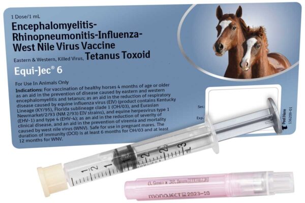 Equi-Jec 6 Equine Vaccine , Equi-Jec 6, Equi-Jec 6 Horse Vaccine, Equi-Jec 6 Equine Vaccine Single Dose, Equine Sleeping Sickness Vaccines, 7 way horse vaccine tractor supply, 8-way horse vaccine, west nile horse vaccine equi-jec 7, equine 3-way vaccine, strangles vaccine for horses, rhino vaccine for horses, horse vaccine ewt,