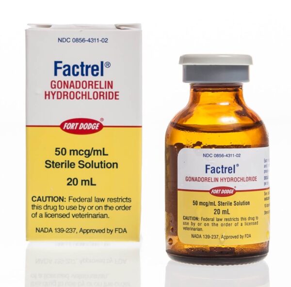 factrel-injection-cattleFactrel, Factrel 20ml, Factrel 20ml injection, factrel injection, Gonadorelin Injection, Factrel 20ml injection price, Factrel 20ml injection dosage, Factrel for humans, Lutalyse,